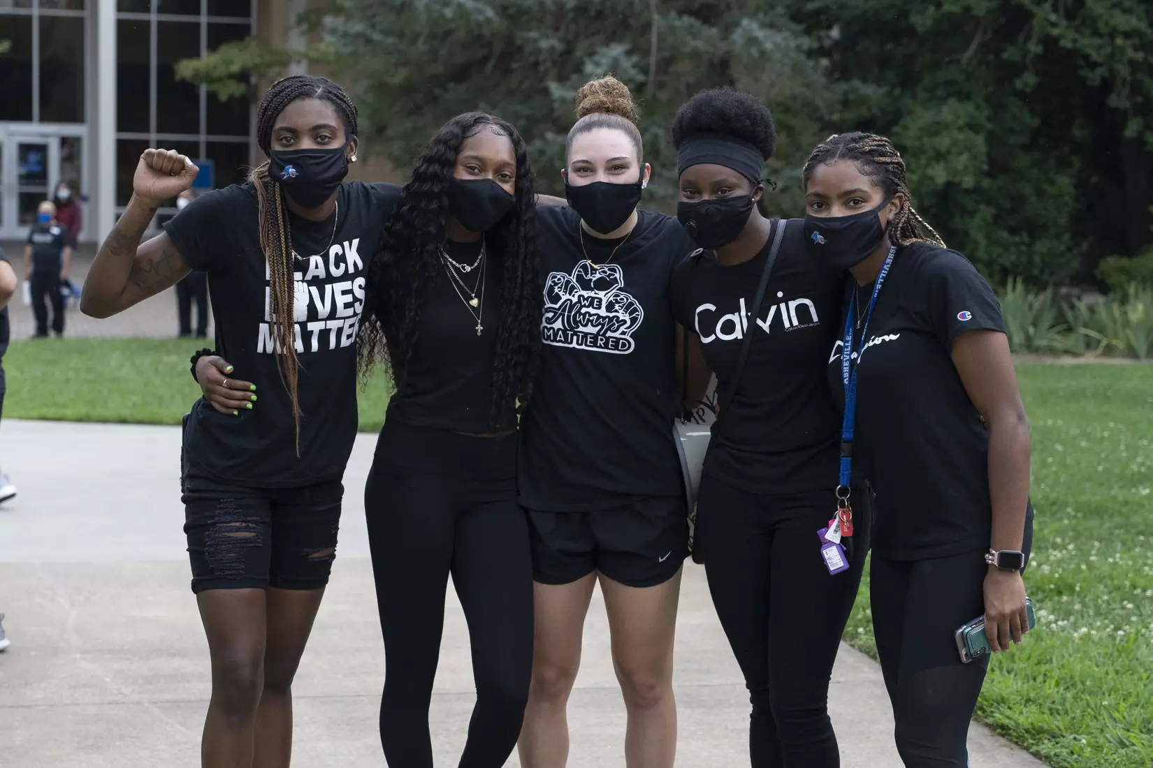 UNC Asheville BLM Rally