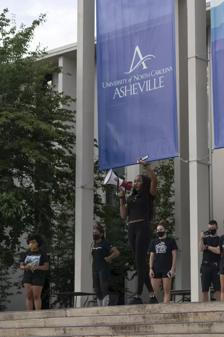 UNC Asheville BLM Rally