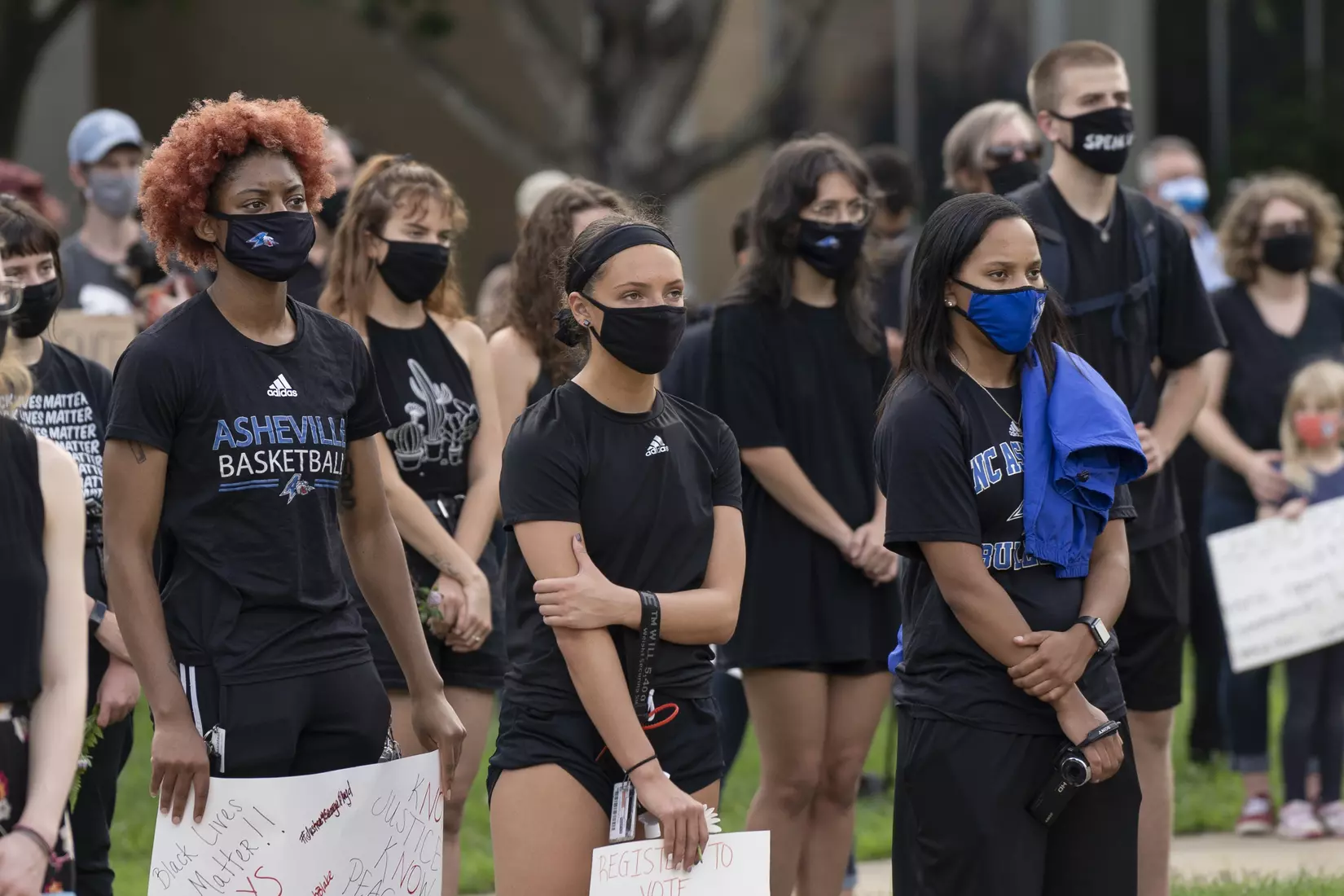 UNC Asheville BLM Rally