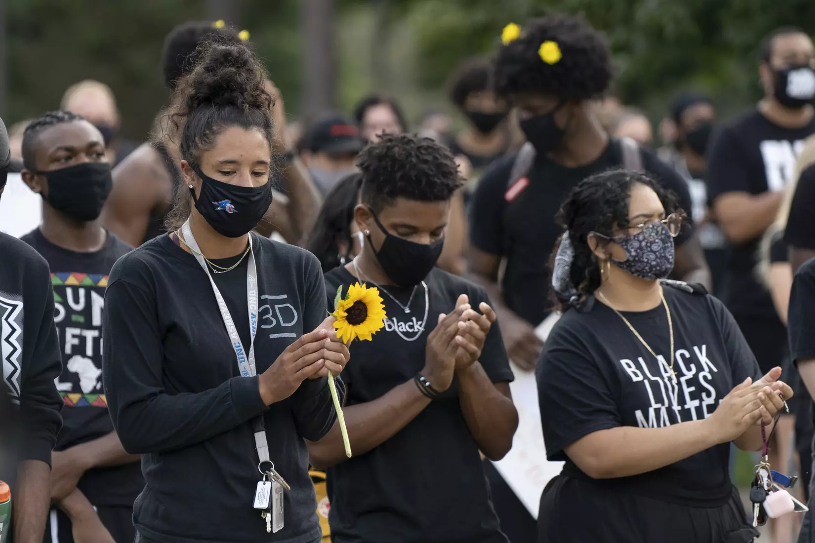 UNC Asheville BLM Rally