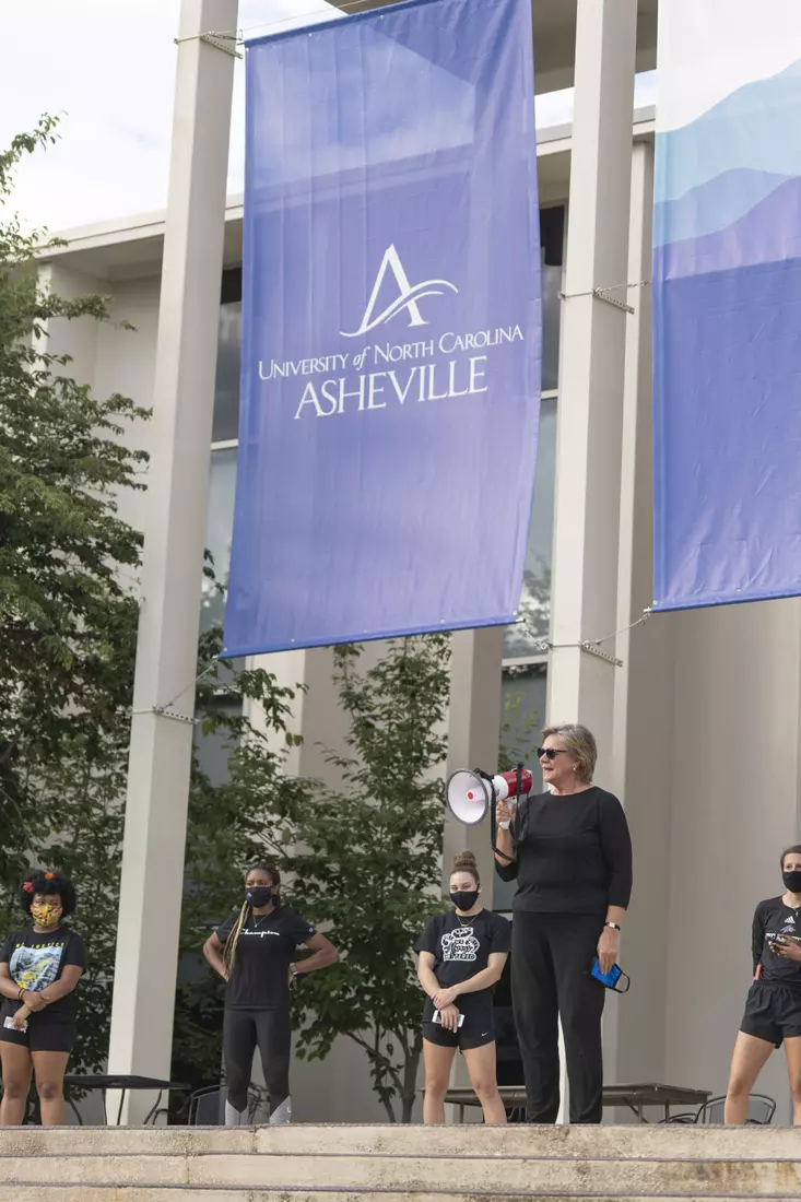UNC Asheville BLM Rally