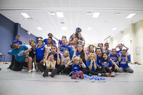 UNC Asheville Cheer & Dance team hosts Cheer Camp