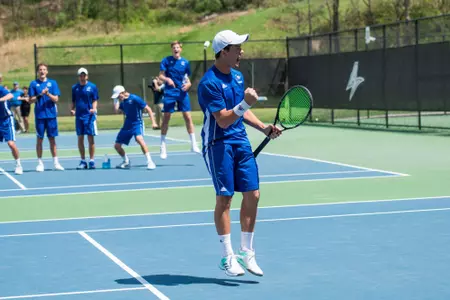 Men's Tennis Opens Big South Championship on Wednesday Image