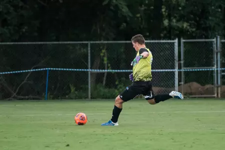 Carroll Goal, Bainter Clean Sheet Propel Bulldogs to Road Win at Wofford Image