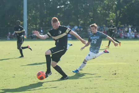 Lots of Positives for UNC Asheville Men’s Soccer in First Exhibition Image