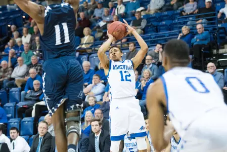 Strong Close to First Half Helps Propel UNC Asheville to Road Win at Presbyterian College Image