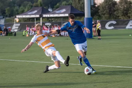 UNC Asheville-Davidson Men’s Soccer Match Postponed to Tuesday, Sept. 18 Image
