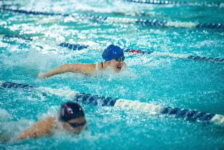 Swim and Dive Defeats Georgia Southern in Weekend Meet Image