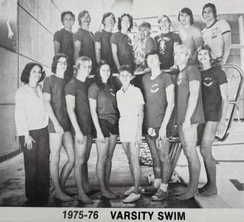 Swim Team 1975-76