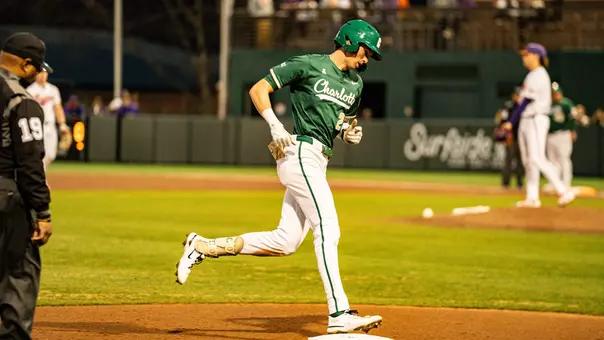 Spencer Nolan rounds third after a home run