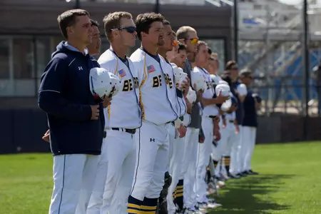 Baseball Lined up