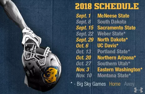 2018 Football Schedule