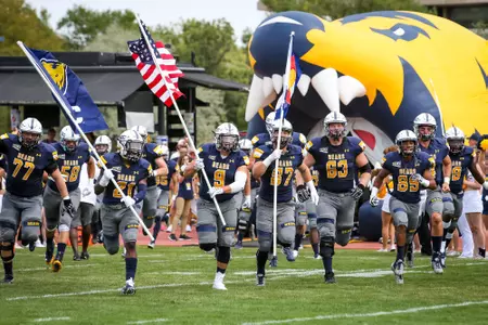 FOOTBALL RUN OUT_McNEESE 9-1-18