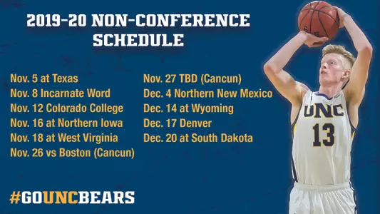 2019-20 Men's Basketball Non-Conference