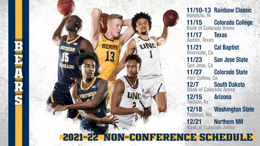 2021-22 MBB Non-Conference Schedule