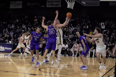 Riley Abercrombie drives and scores vs Air Force