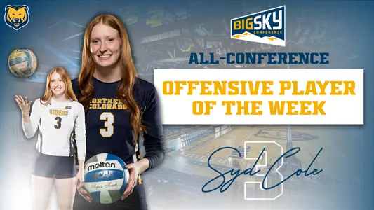 Syd Cole BSC Player of the Week