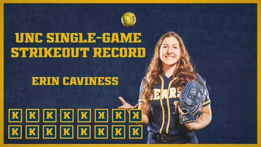 Caviness Strikeout Record Graphic