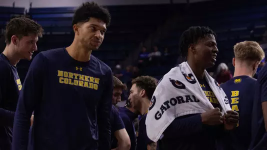 Team Huddle MBB at Air Force