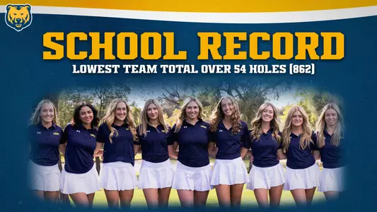 WGOLF TEAM SCHOOL RECORD