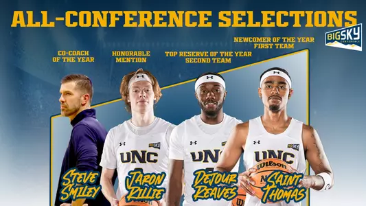 2024 MBB All-Big Sky Selections Graphic