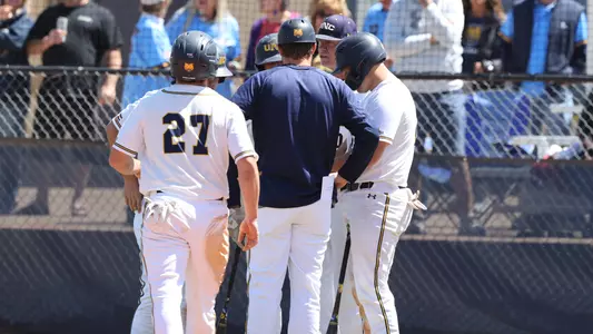 Baseball Offensive Huddle vs. SDSU