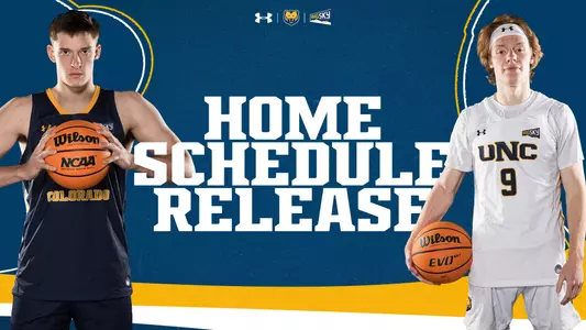 2024-25 MBB Schedule relese graphic
