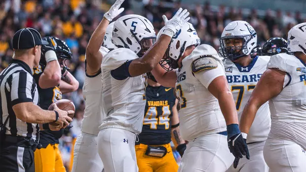Price & Ziebell Celebrating Touchdown