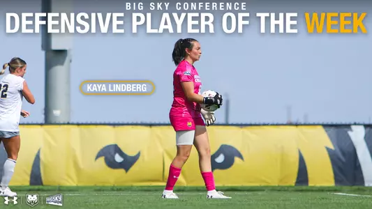 Kaya Lindberg Named Big Sky Defensive POW