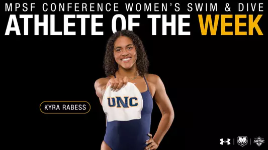 Kyra Rabess Wins MPSF Athlete of the Week