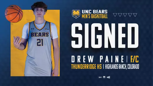 Drew Paine Signs with UNC Bears