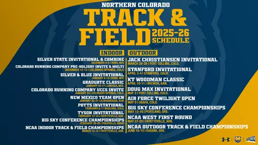 2025-26 Track & Field Release