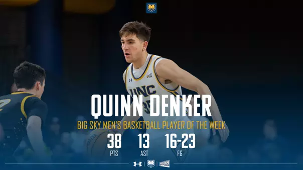 Quinn Denker MBB Player of the Week