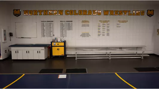 Wrestling Room Wall Picture