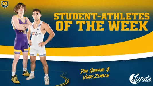 Serrano, Zerban Co-UNC SA of the Week