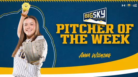 Wilming Earns Big Sky Pitcher of the Week