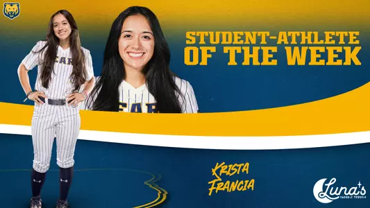 Krista Francia wins UNC SAoTW