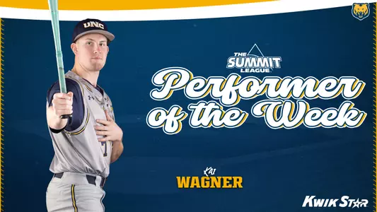 Wagner Earns Summit League Performer of the Week