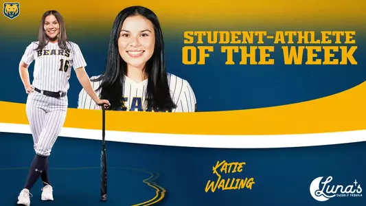Katie Walling Luna's Student-Athlete of the Week