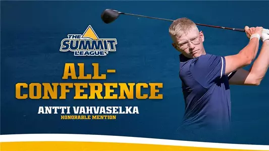 Antti Earns All Conference Honors