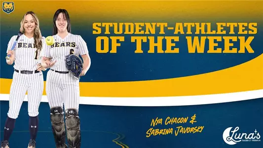 Nya & Javo Named UNC Student-Athletes of the Week