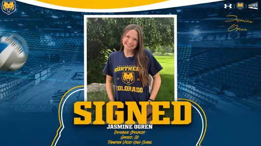 Jasmine Ogren Signs with UNC Volleyball