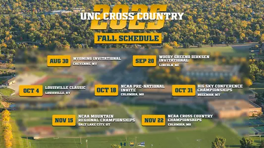 2025 XC Schedule
