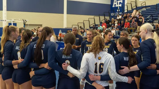 VB Huddle during Timeout