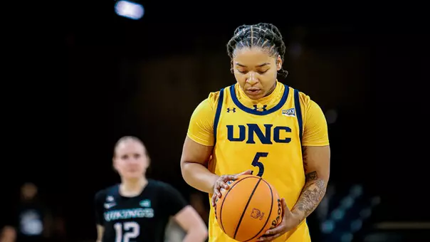 Neenah George at the Free Throw Line