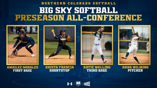 Big Sky Softball Preseason All-Conference 2026