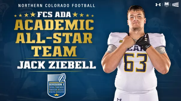 Jack Ziebell Named to FCS ADA Academic All-Star Team