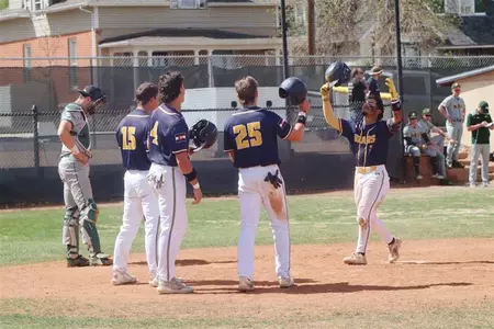 Brandon Sanchez Homerun Celebration at Home