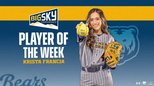 krista Francia wins bsc potw