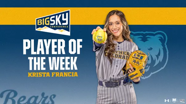krista Francia wins bsc potw